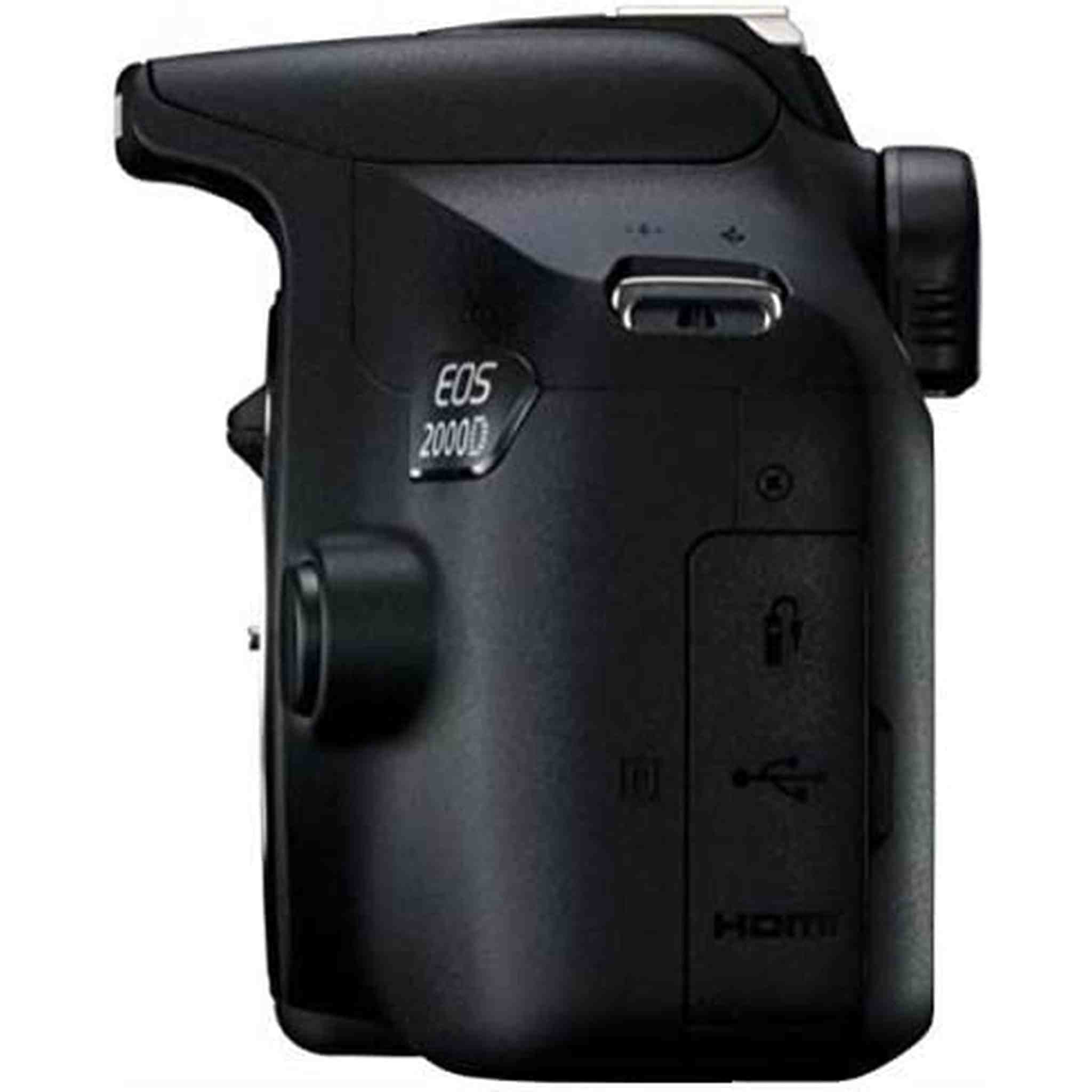 Canon EOS 2000d Rebel T7 EF18-55mm + EF 75-300mm Double Zoom KIT Canon