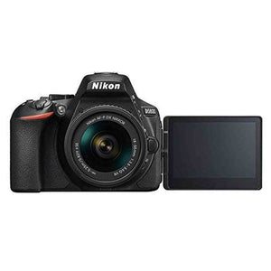 Nikon D5600 DX-format Digital SLR w/ AF-P DX NIKKOR 18-55mm f/3.5-5.6G VR, Touchscreen, Wi-Fi, Bluetooth Renewed - Reconditioned Nikon