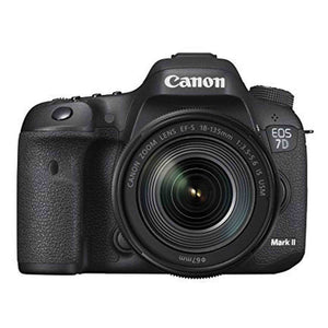 Canon EOS 7D Mark II Digital SLR Camera with EF-S 18-135mm is USM Lens Wi-Fi Adapter Kit - Used Canon