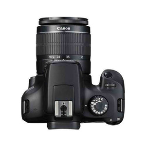 Canon EOS 4000D Rebel T100 EF-S 18-55mm and EF-S 55-250mm Lens Bundle �SanDisk 32gb + Filters + MORE - International CANON