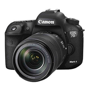 Canon EOS 7D Mark II Digital SLR Camera with EF-S 18-135mm is USM Lens Wi-Fi Adapter Kit - Used Canon