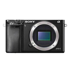 Sony a6000 Interchangeable Lens Digital Camera - Black 24.3MP, Body Only Certified Refurbished - Reconditioned Sony