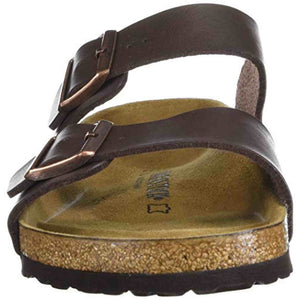 Birkenstock Arizona Unisex Dark Brown Birko-Flor Sandal 40 / Unisex US Size 9-9.5 Birkenstock