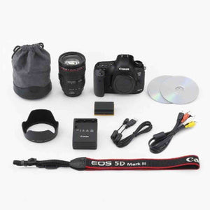 Canon EOS 5D Mark III 22.3 MP Full Frame CMOS Digital SLR Camera with EF 24-105mm f/4 L IS USM Lens Canon
