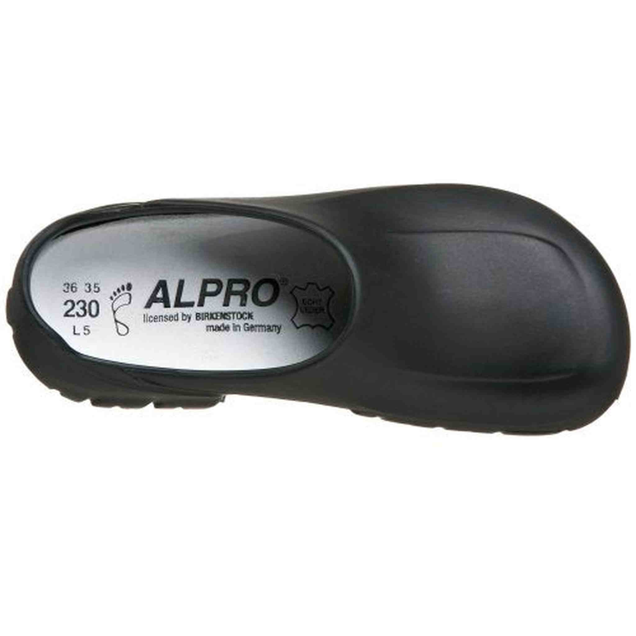 Alpro A630 Clog,Black w/o Steeltoe,39 Medium EU Birkenstock