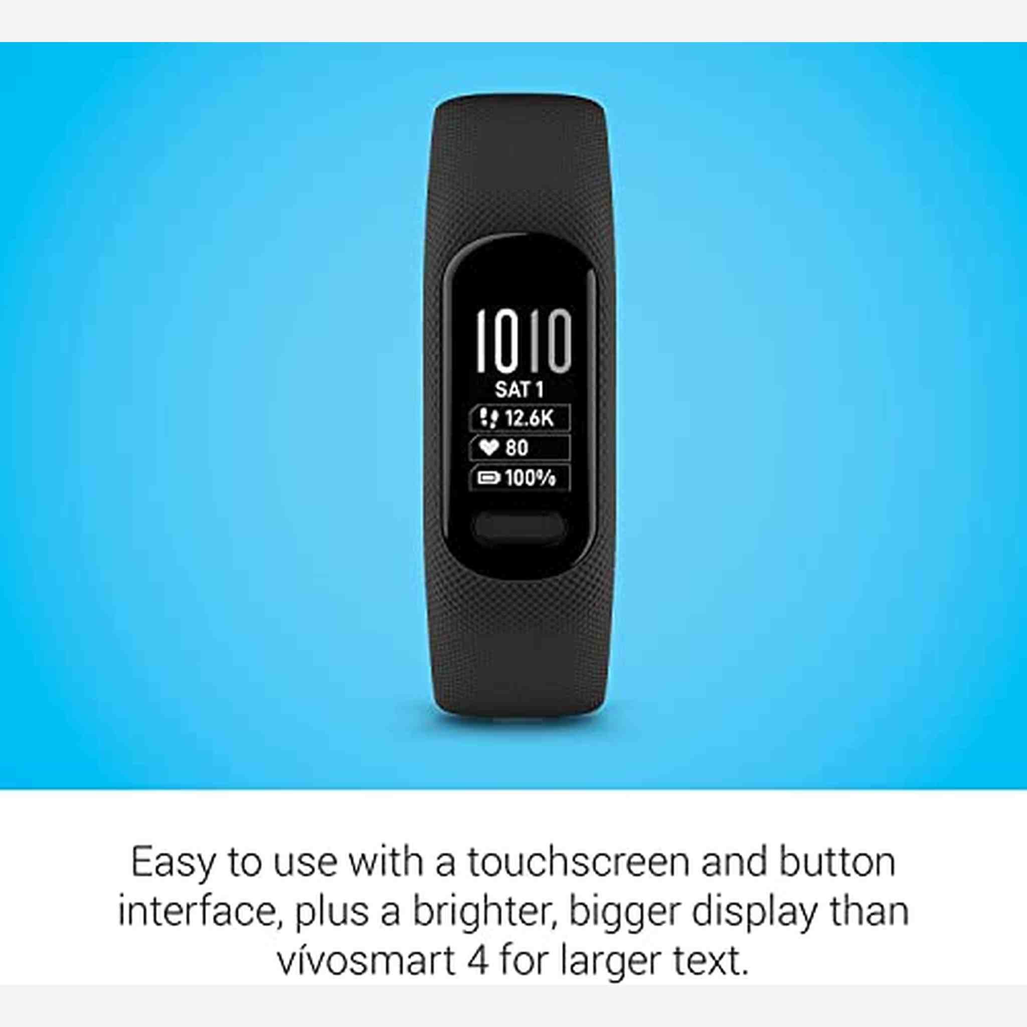 Garmin vivosmart 5, Fitness Tracker with 6Ave Cleaning Kit
