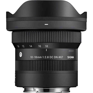 Sigma 10-18mm f/2.8 DC DN Contemporary Lens Sony E Bundle