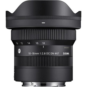 Sigma 10-18mm f/2.8 DC DN Contemporary Lens Sony E Bundle