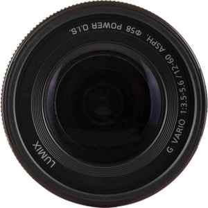 Panasonic Lumix G Vario 12-60mm f/3.5-5.6 ASPH. POWER O.I.S. Lens - Refurbished - Used Panasonic