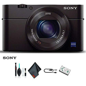 Sony Cyber-shot DSC-RX100 III Camera DSCRX100M3/B Starter Kit