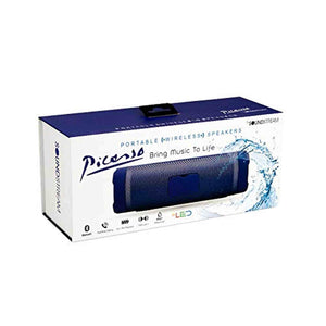 SOUNDSTREAM Picasso - Portable Wireless Bluetooth Speaker with Waterproof IPX7 & TWS Link + Cobalt Blue SOUNDSTREAM