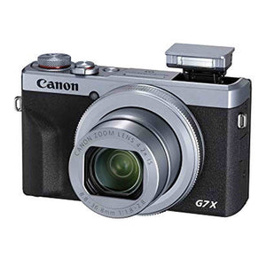 Canon PowerShot Digital Camera G7 X Mark III with Wi-Fi & NFC, LCD Screen and 4K Video - Silver Renewed - Reconditioned Canon