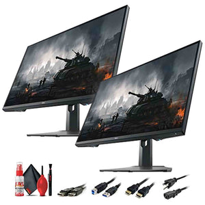 2 x Dell G3223Q 32" 4K HDR 144 Hz Gaming Monitor G3223Q + Cleaning Kit
