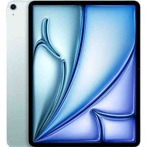 Apple iPad Air 13-inch M2 : Liquid Retina Display, 512GB, Landscape 12MP Front Camera/12MP Back Camera, Wi-Fi 6E + 5G Cellular with eSIM, Touch ID, All-Day Battery Life - Blue Apple