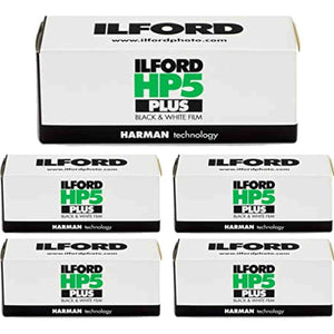5 Rolls Ilford HP5 400 120 Film Ilford