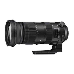 Sigma 60-600mm Fixed Zoom F4.5-6.3 DG OS HSM Camera Lenses, Black Sigma