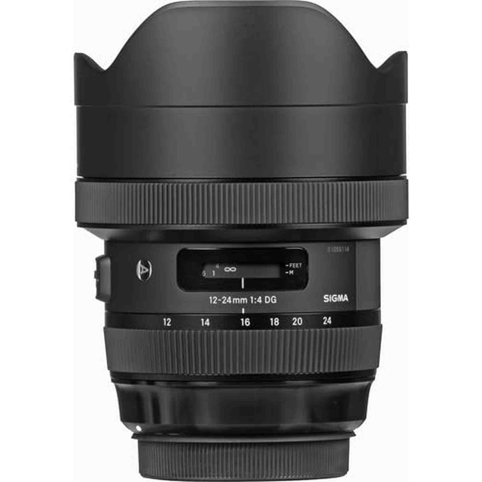 Sigma 12-24mm f/4 DG HSM Art Lens for Nikon F + 64GB SD Card Bundle Sigma