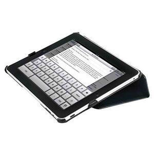 Scosche foldIO P2 Black Carbon Fiber Texture Folio Case for iPad 2 IPD2CFBK - Used Scosche