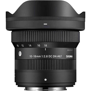 Sigma 10-18mm F2.8 DC DN X Mountt Sigma