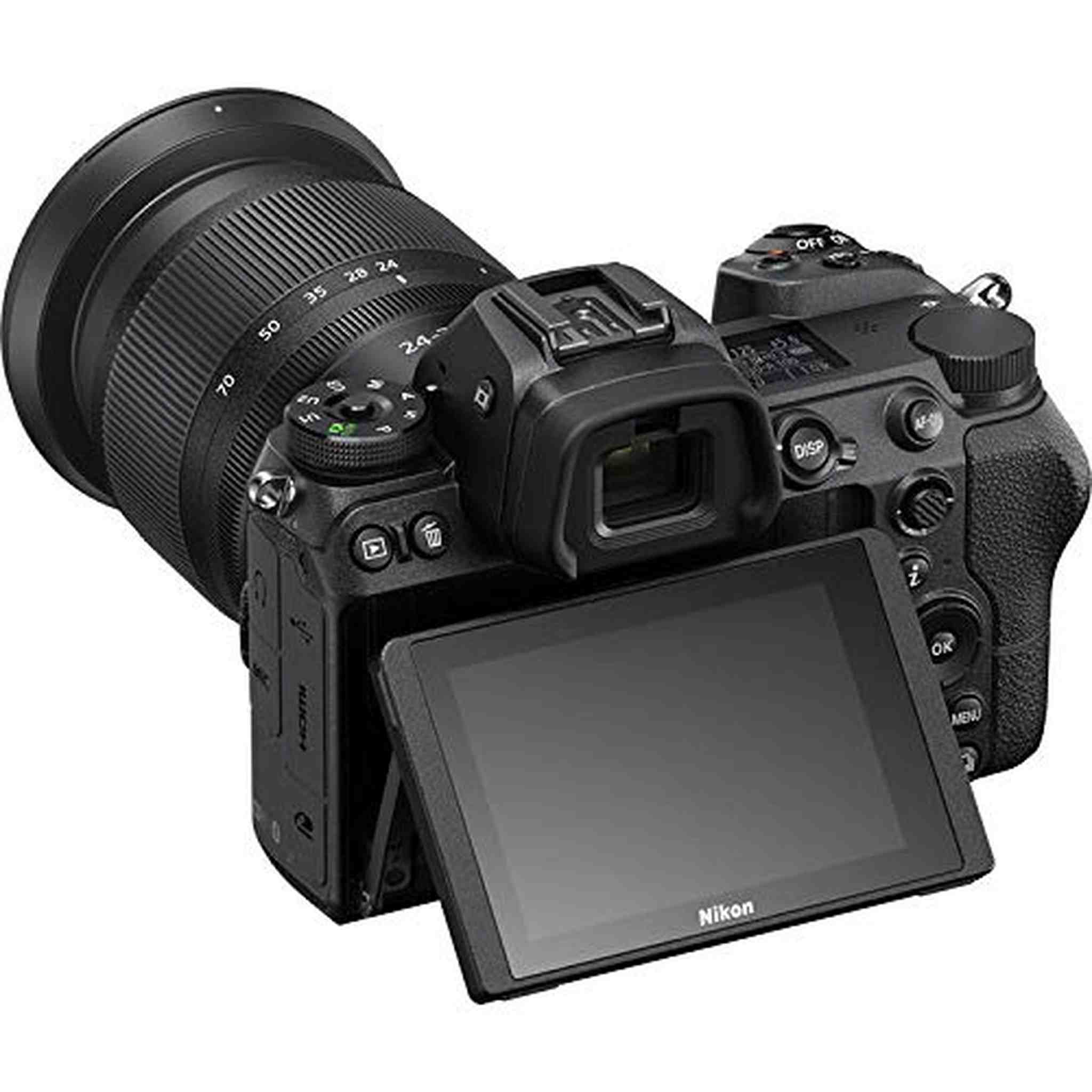 Nikon Z 6 Mirrorless Digital Camera with 24-70mm Lens and Cleaning Kit International Model