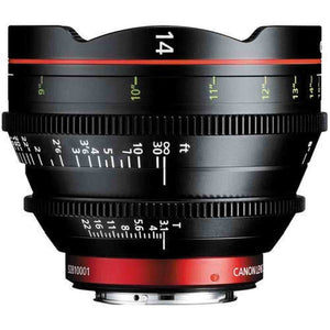 Canon CN-E 14mm T3.1 L F Cinema Prime Lens EF Mount Electronics - Used Canon