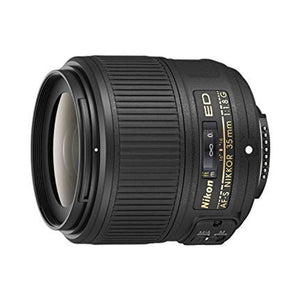 Nikon AF-S NIKKOR 35mm f/1.8G ED Fixed Zoom Lens with Auto Focus for Nikon DSLR Cameras - Used Nikon