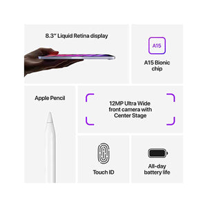Apple iPad Mini Wi-Fi, 256GB - Purple - Used Apple