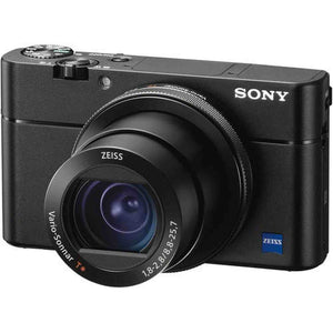 Sony Cyber-Shot DSC-RX100 VA Camera DSC-RX100M5A/B with Soft Bag, Tripod, 2X Extra Batteries, LED Light, 2X 64GB Memory - Used Sony