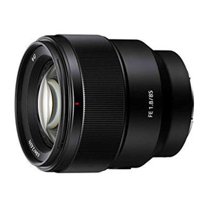 Sony SEL85F18 85mm F/1.8-22 Medium-Telephoto Fixed Prime Camera Lens, Black - Refurbished - Used Sony