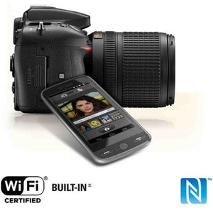 Nikon D7200 24.2 MP DX-Format Digital SLR Body with Wi-Fi and NFC Black Renewed - Reconditioned Nikon