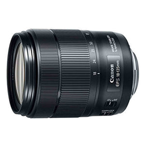 Canon EF-S 18-135mm f/3.5-5.6 Image Stabilization USM Lens Black - Used Canon
