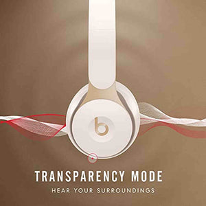 Beats Solo Pro Wireless Noise Cancelling Bluetooth On-Ear Headphones -Ivory Beats