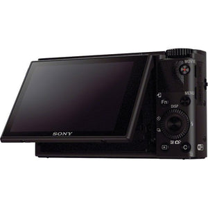 Sony Cyber-Shot III Digital Camera Bundle with 2x 64GB Memory Cards + Carrying Case + More Intl Model