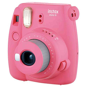 Fujifilm Instax Mini 9 Instant Camera, Flamingo Pink Fujifilm