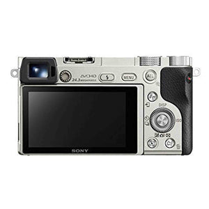 Sony Alpha a6000 Mirrorless Digital Camera 24.3MP SLR Camera with 3.0-Inch LCD - Body Only Silver - Used Sony