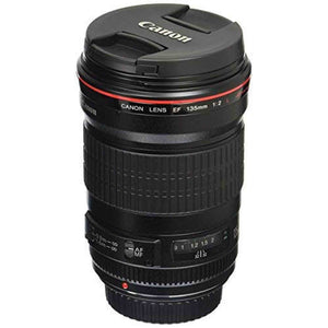 Canon EF 135mm f/2L USM Lens for Canon SLR Cameras - Fixed Renewed - Reconditioned Canon