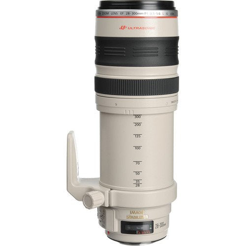 Canon Zoom Wide Angle-Telephoto EF 28-300mm f/3.5-5.6L IS USM Autofocus Lens With CS Kit: Includes Lens Cap Rear Cap Lens Hood Lens Case Filter Kit& CS Microfiber Cleaning Cloth Bundle