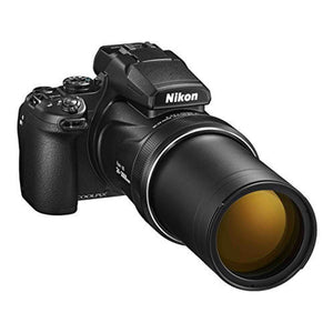 Nikon COOLPIX P1000 16.7 Digital Camera with 3.2" LCD, Black - Refurbished - Used Nikon