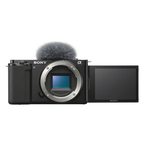 Sony Alpha ZV-E10 - APS-C Interchangeable Lens Mirrorless Vlog Camera - Black Sony