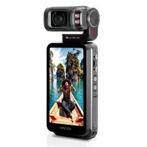 Minolta MN5KGP1 5K Ultra HD / 20 MP Handheld Pocket Camcorder w/Motorized Tilting Lens Head Minolta