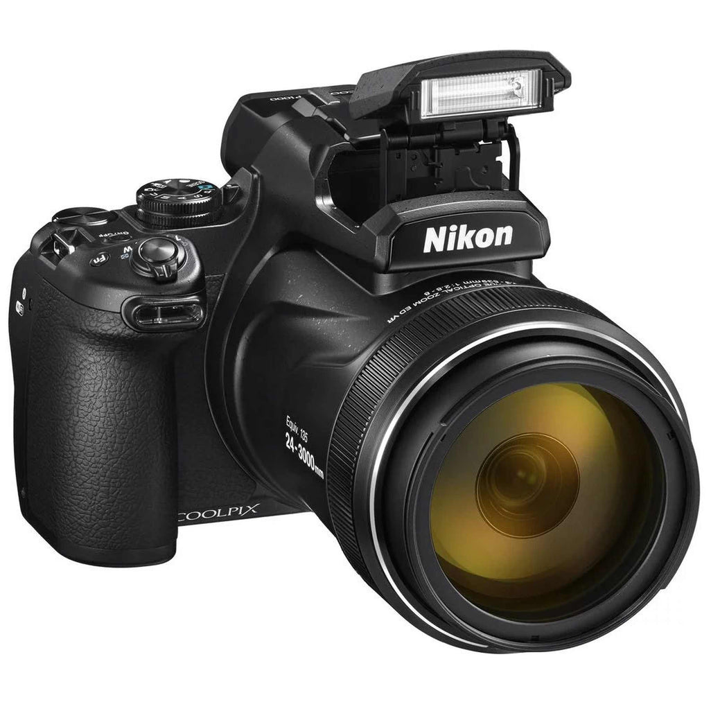 Nikon COOLPIX P1000 125x Zoom Digital Camera (26522) + 64GB SD Card + Bag (Intl)