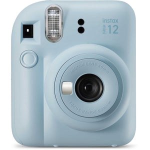 FUJIFILM INSTAX MINI 12 Instant Film Holiday Camera - Blue + 20 Instant Film Fujifilm