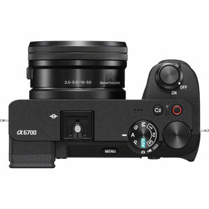 Sony a6700 Mirrorless Vlogger Camera With 16-50mm Lens + VideoMic +More - Bundle - Reconditioned Sony