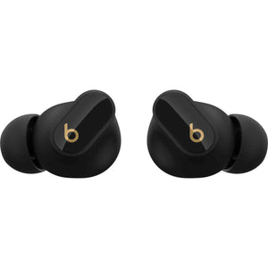Beats by Dr. Dre Studio Buds+ Noise Canceling True Wireless In-Ear Headphones Black and Gold Bundle with Accessories Beats