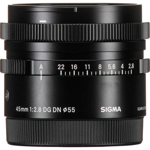 Sigma 45mm f/2.8 DG DN Contemporary Lens for Sony E Bundle Sigma