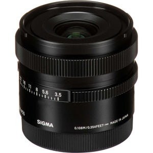 Sigma 24mm f/3.5 DG DN Contemporary Lens for Sony E Bundle Sigma