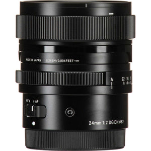 Sigma 24mm f/2 DG DN Contemporary Lens for Sony E Bundle Sigma