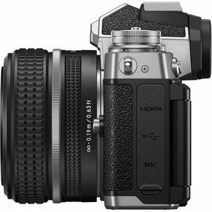 Nikon Z fc DX-Format Mirrorless Camera with NIKKOR Retro Style Z 28mm f/2.8 SE Lens + More - Reconditioned Nikon