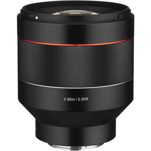 Samyang SYIO85AF-E 85mm F1.4 Auto Focus Weather Sealed Lens + Bundle Samyang