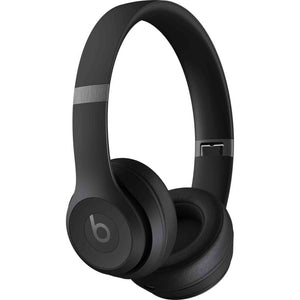 Beats Solo 4 Wireless On-Ear Headphones Matte Black Bundle With Accessories Beats
